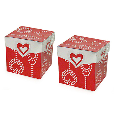 Heart Cube1 (VT0401) : 선물 포장 박스