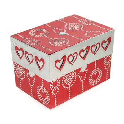 Heart Cube3 (VT0408) : 선물 포장 박스